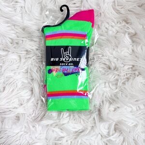 NWT Big Skylines | Neon Green Running Socks